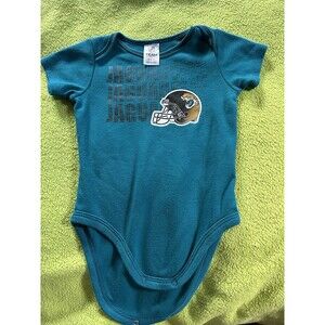NFL Team ~ Jacksonville Jaguars Football One Piece * Infant 6-12 Months